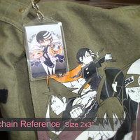 Sherlock Keychain Double-sided