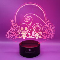 Haunted Hill LED Lamp