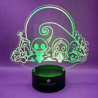 Haunted Hill LED Lamp