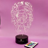 Wolf Princess LED Lamp