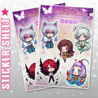 Anime Shoujo Stickers