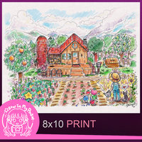 Stardew Valley 8x10 Sketch Art Print