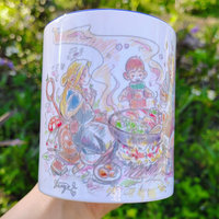 Dungeon Dining Ceramic Art Mug