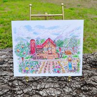Stardew Valley 8x10 Sketch Art Print