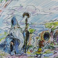 Greatest Adventure 8x10 Sketch Art Print