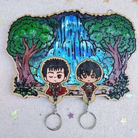 Painted Beserker Romance Keyholder