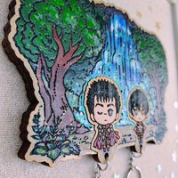 Painted Beserker Romance Keyholder