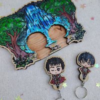 Painted Beserker Romance Keyholder