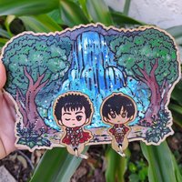 Painted Beserker Romance Keyholder