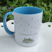 Rain Buddies Ceramic Art Mug