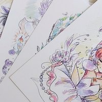 Psychic 8x10 Sketch Art Print