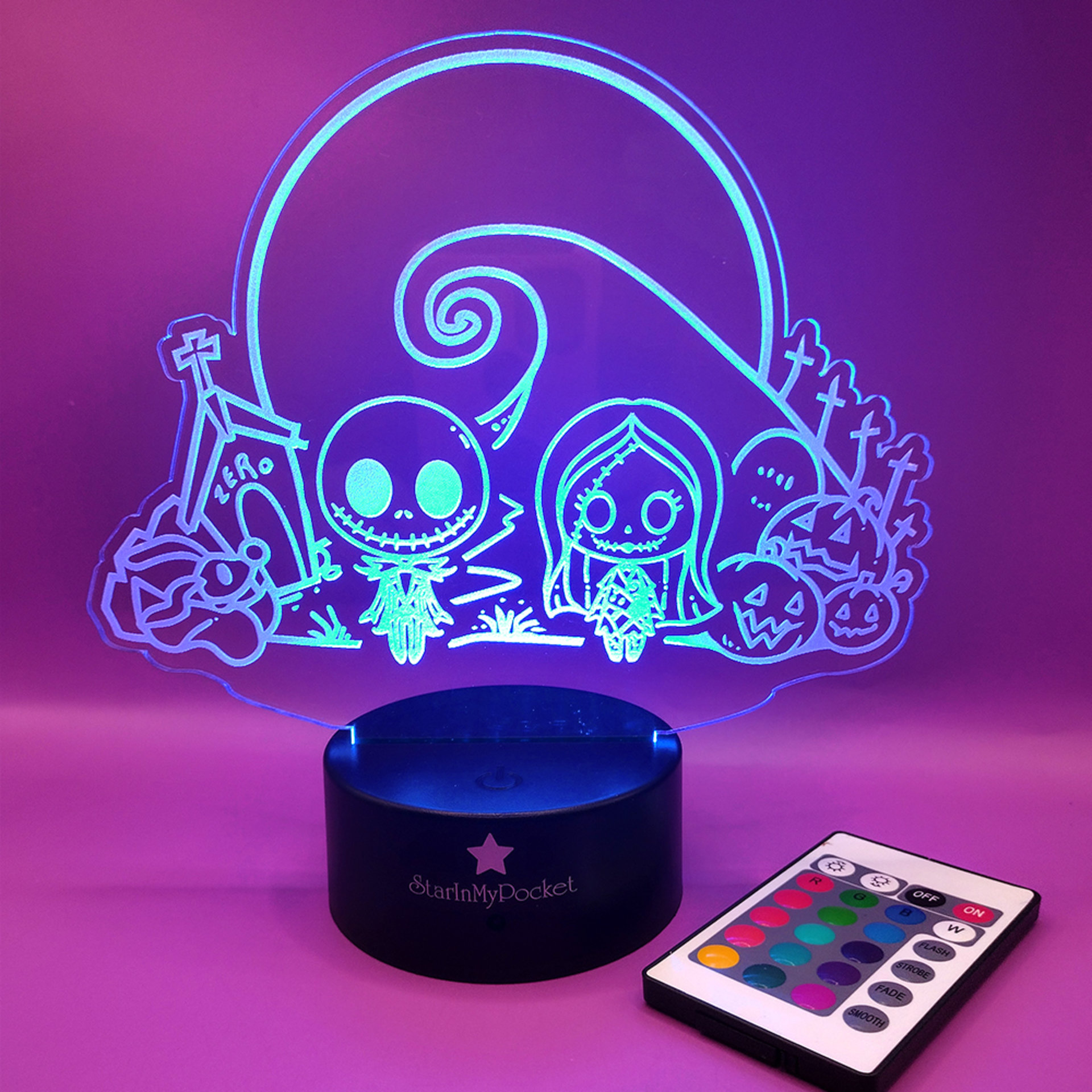 Haunted Hill LED Lamp
