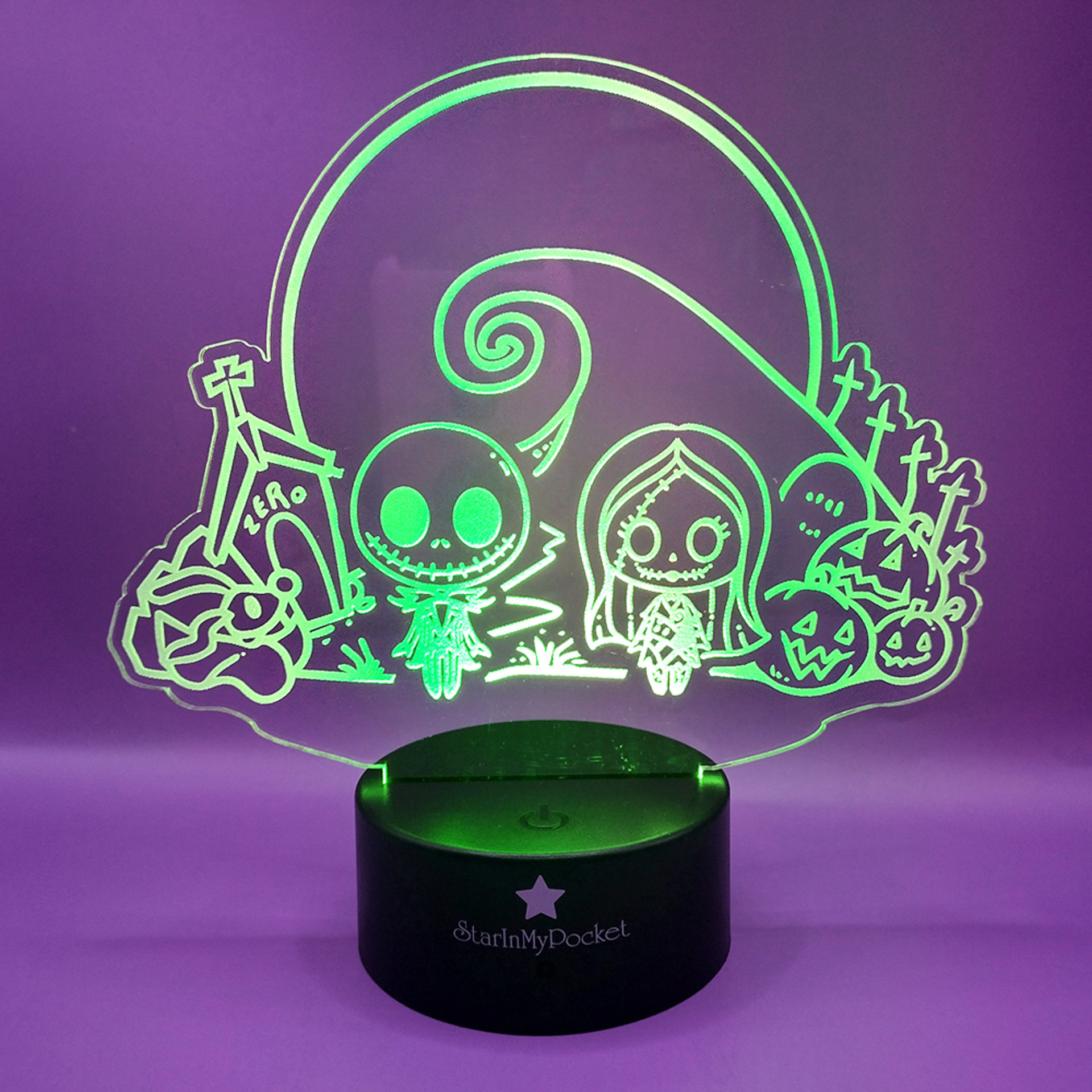 Haunted Hill LED Lamp