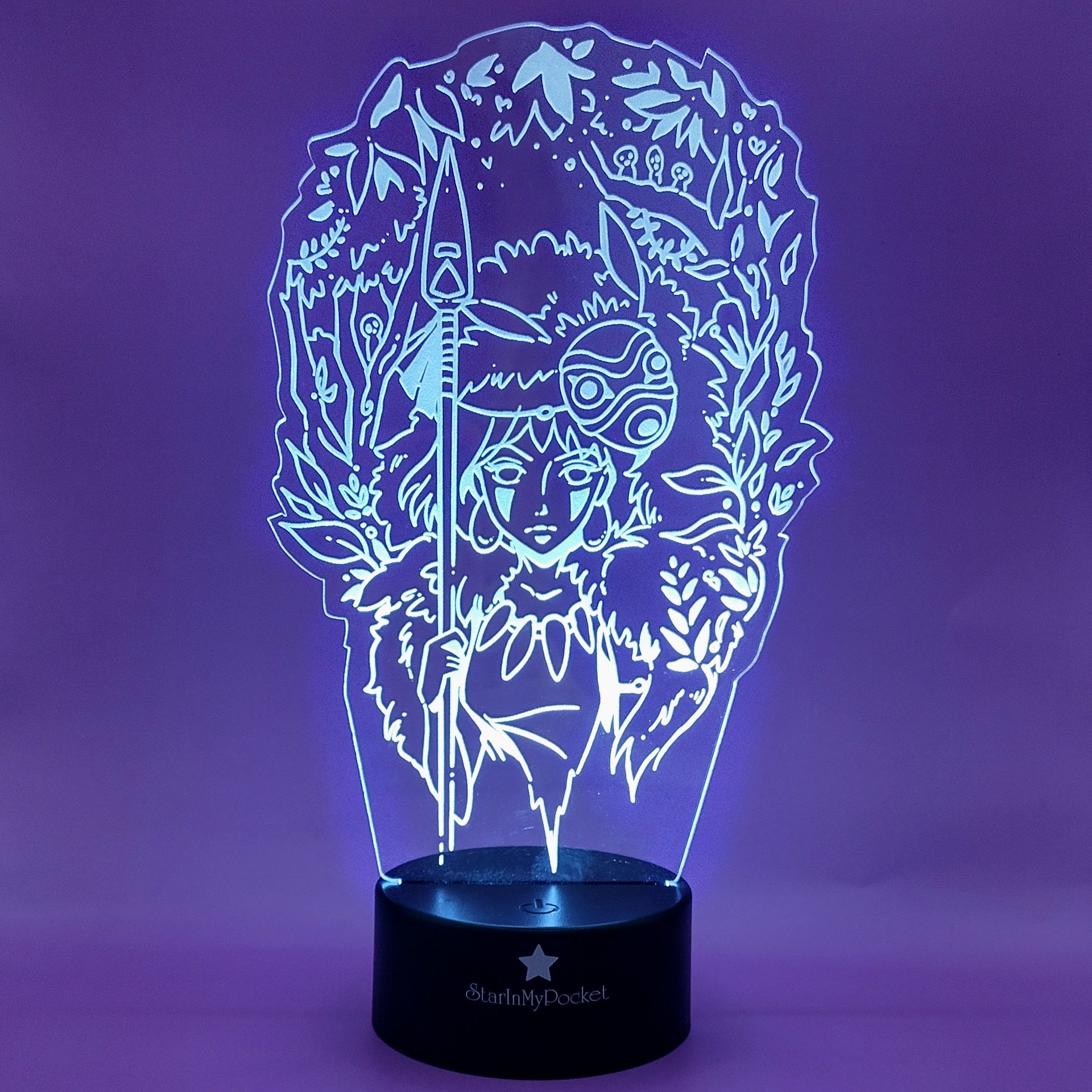 Wolf Princes anime LED night light or desk light