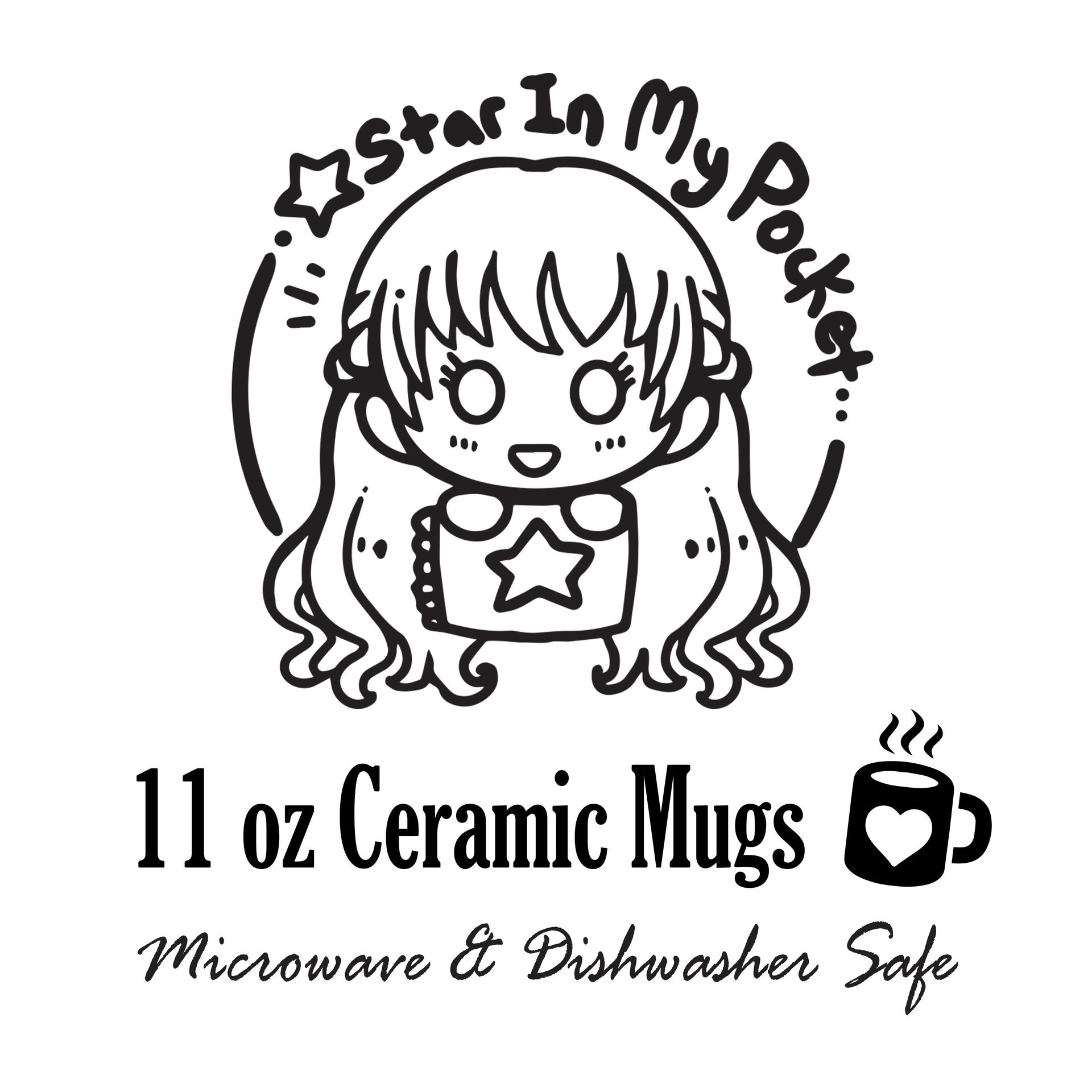 Princess Tutu Sketch Art Mug