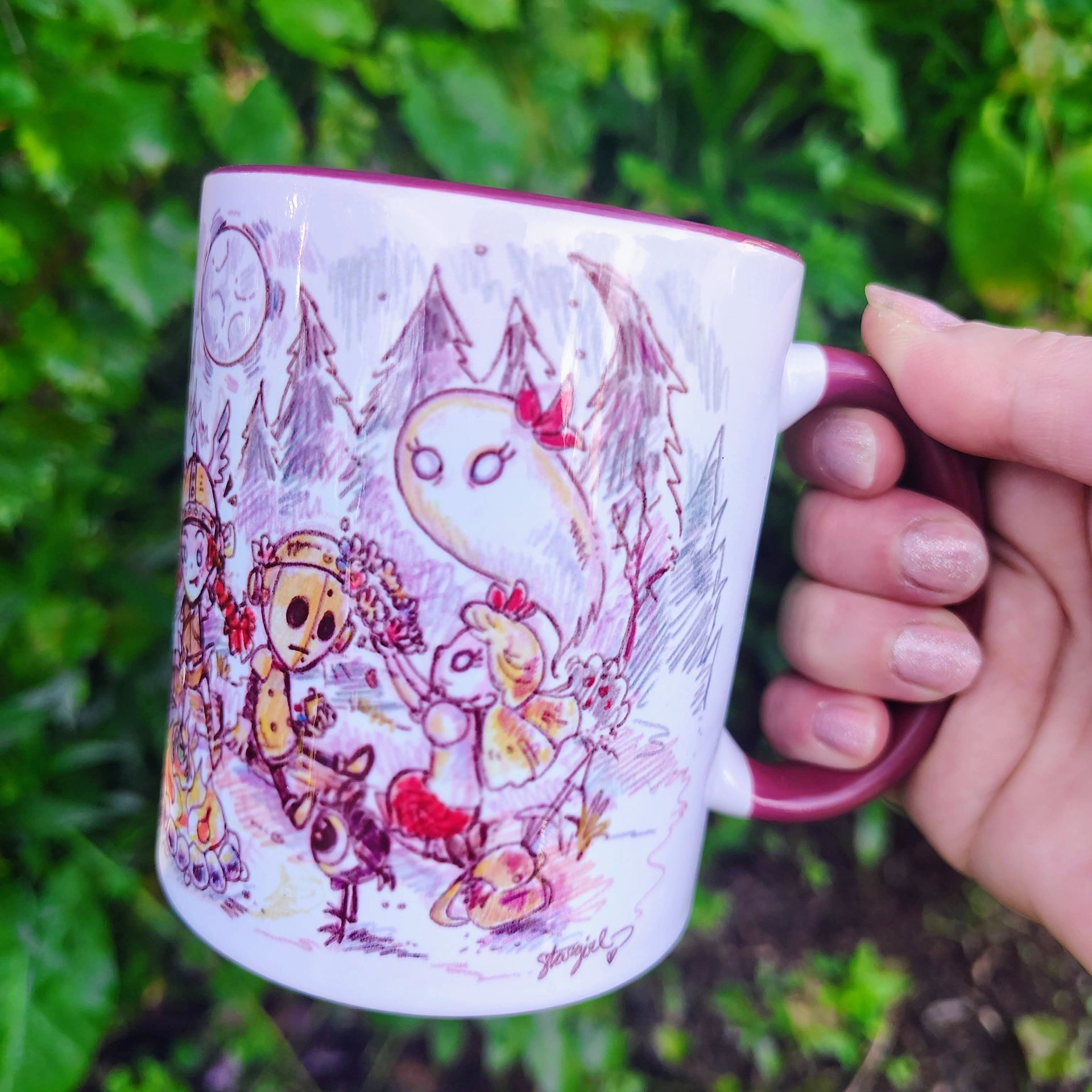 Don't Starve Together Sketch Art Mug