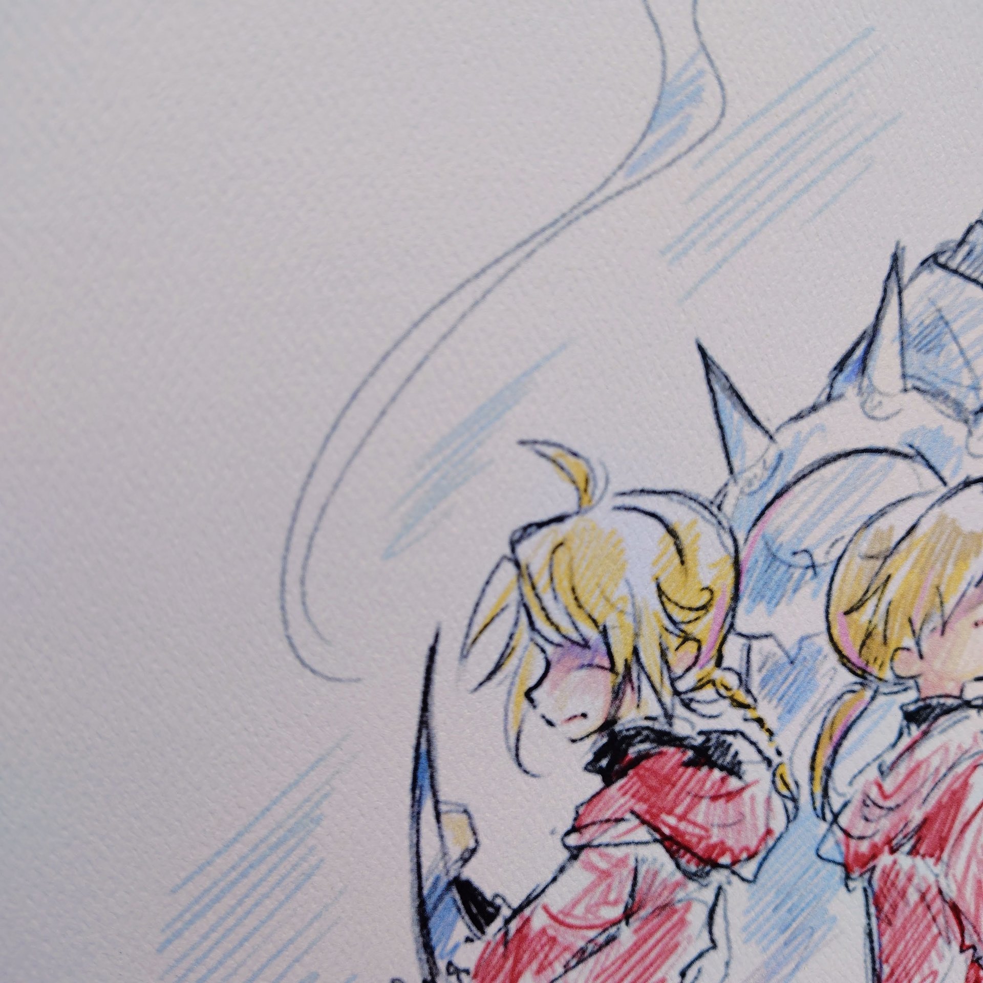 Brothers 8x10 Anime Sketch Art Print