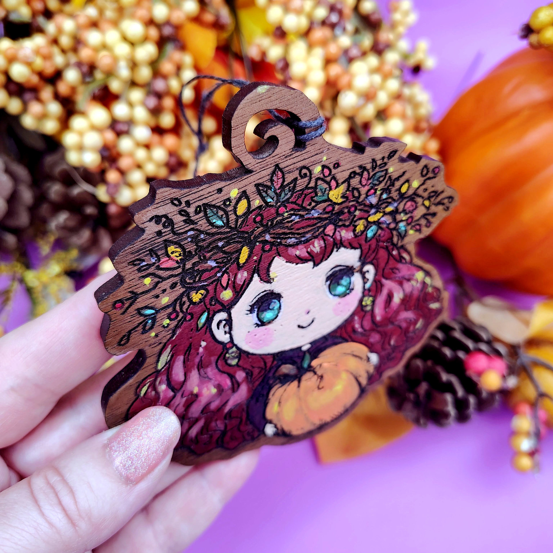 Halloween Ornament "Autumn Gift"