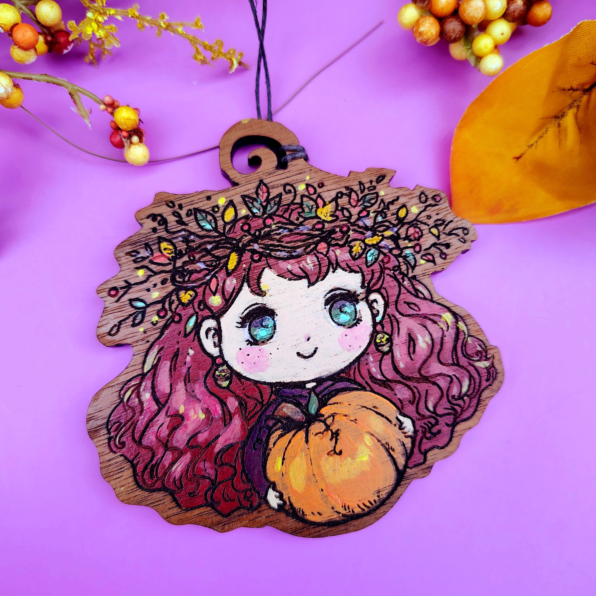 Halloween Ornament "Autumn Gift"