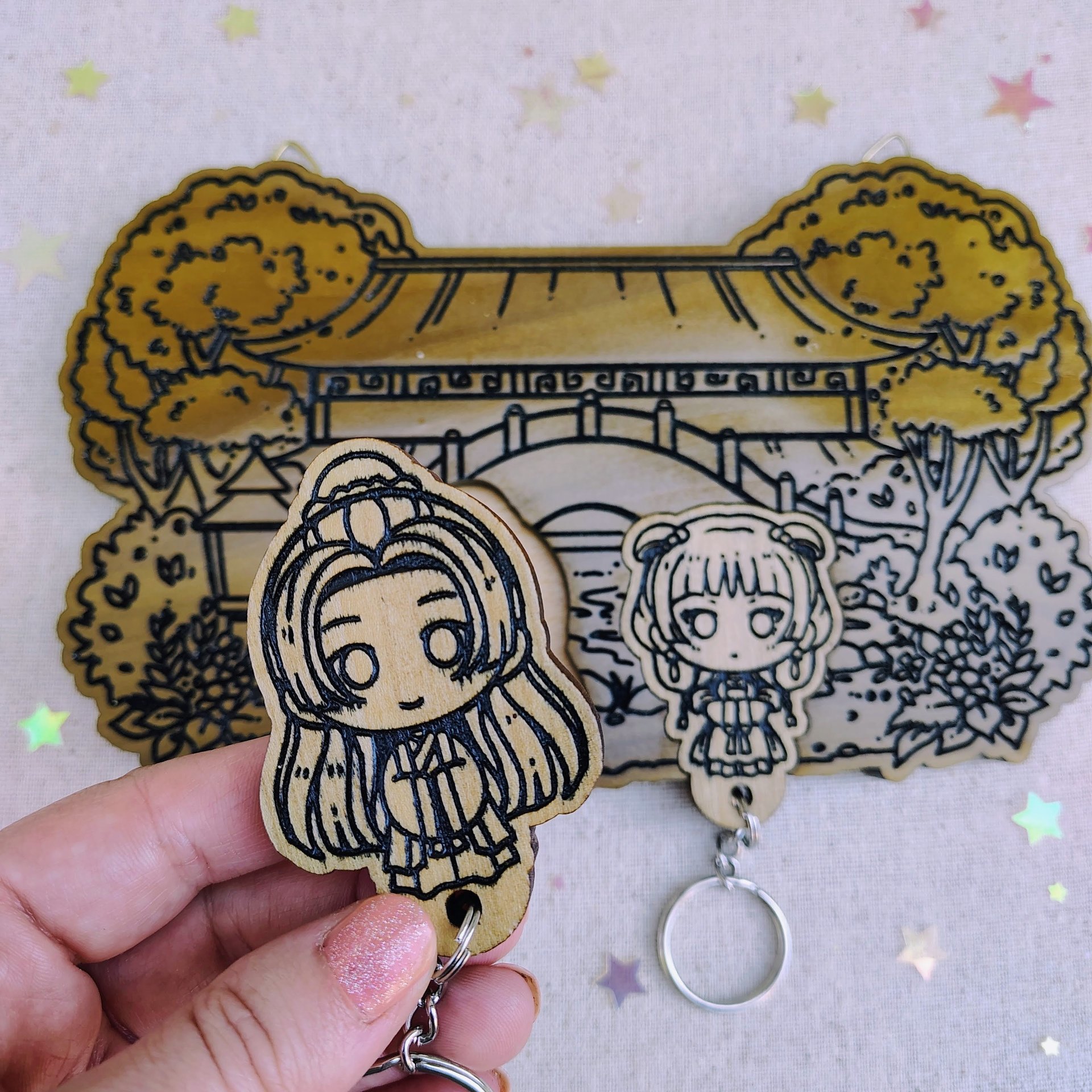 Apothecary Diaries Couple Keyholder