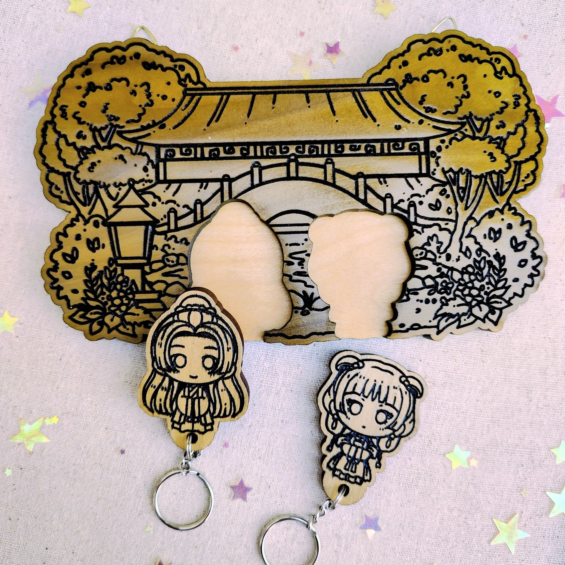 Apothecary Diaries Couple Keyholder