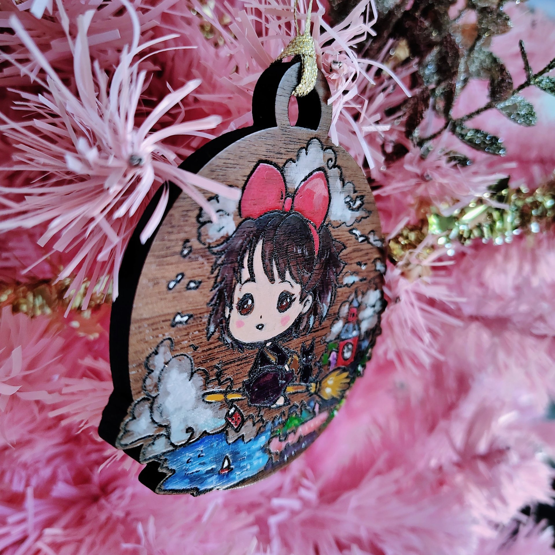 Lil' Witch Christmas Ornament