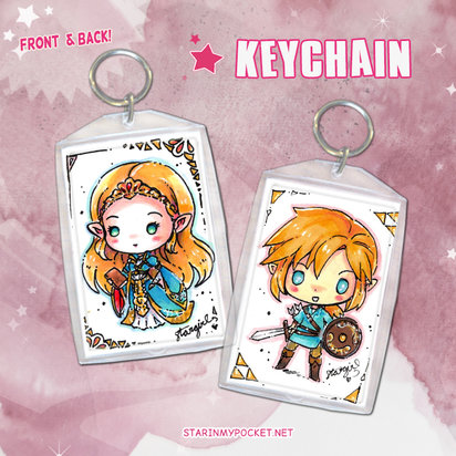 Legend Double Sided Keychain