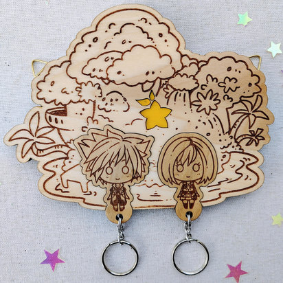 Destiny Island Keyholder Set